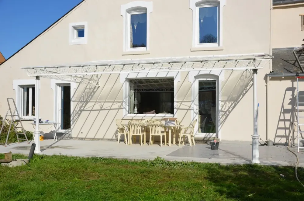 Ossature métallique à Mellac